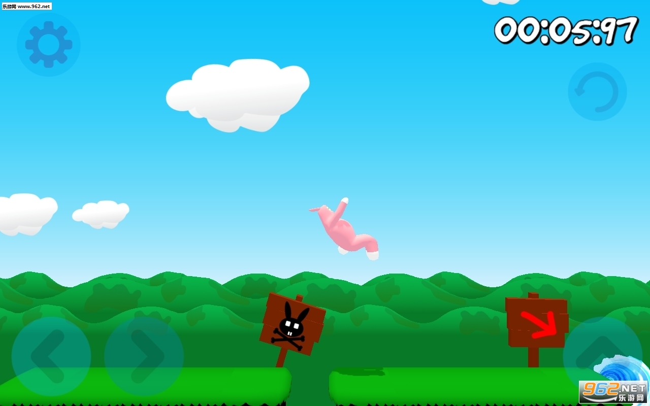 Super Bunny Man(˫�˸�Ц��������Ϸ)��ͼ1