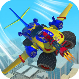 Flying Monster Truck Wars(���й��￨���ٷ���)
