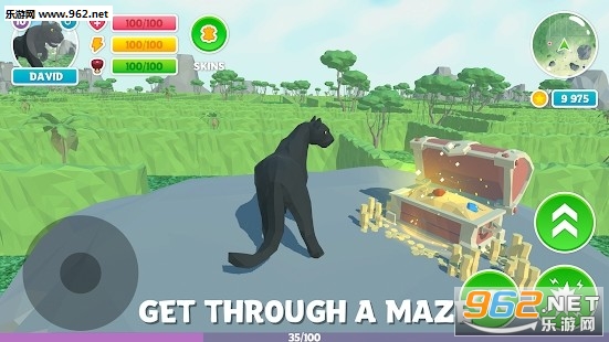 Panther Family Simulator 3D: Adventure Jungle(黑豹家庭模拟3D冒险丛林中文版)截图0