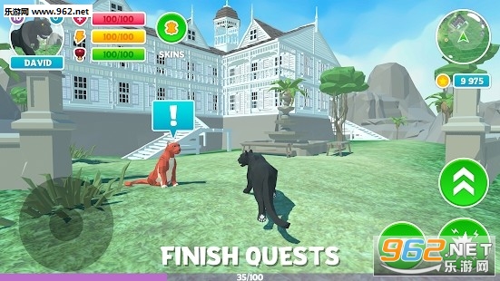 Panther Family Simulator 3D: Adventure Jungle(黑豹家庭模拟3D冒险丛林中文版)截图2