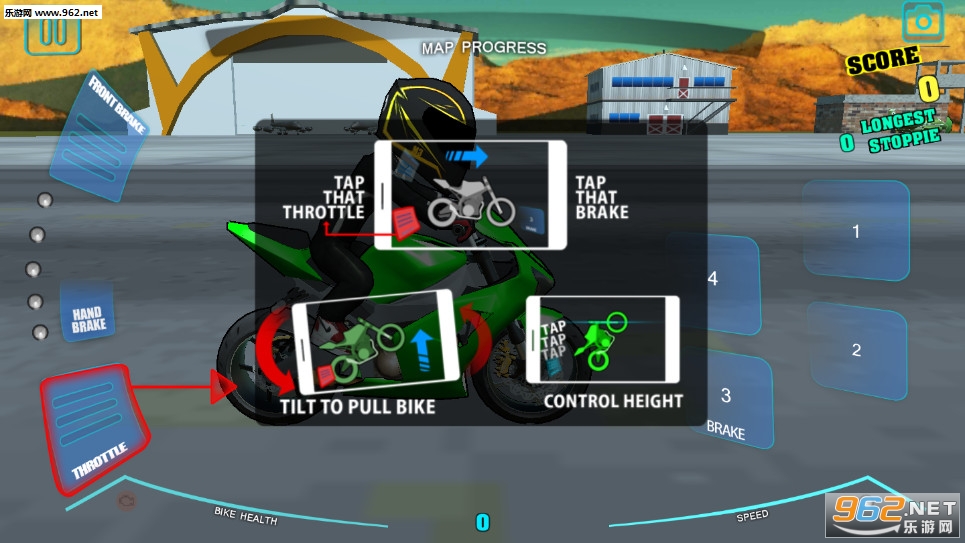 Stunt Bike Freestyle(特技摩托车翘头游戏安卓版)截图3