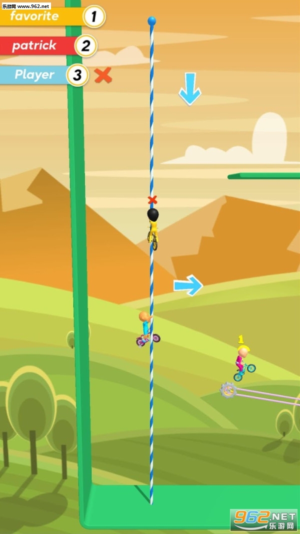 人类疯狂自行车手游BikeRace3D截图0