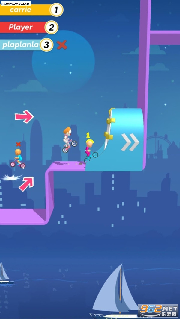人类疯狂自行车手游BikeRace3D截图2