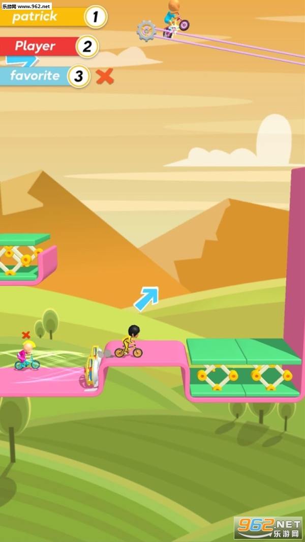 人类疯狂自行车手游BikeRace3D截图3
