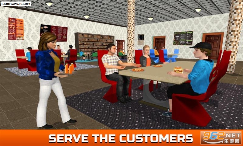 Virtual Waitress Simulator: Hotel Manager(����Ů����Աģ�����Ƶ꾭�����İ�)��ͼ2