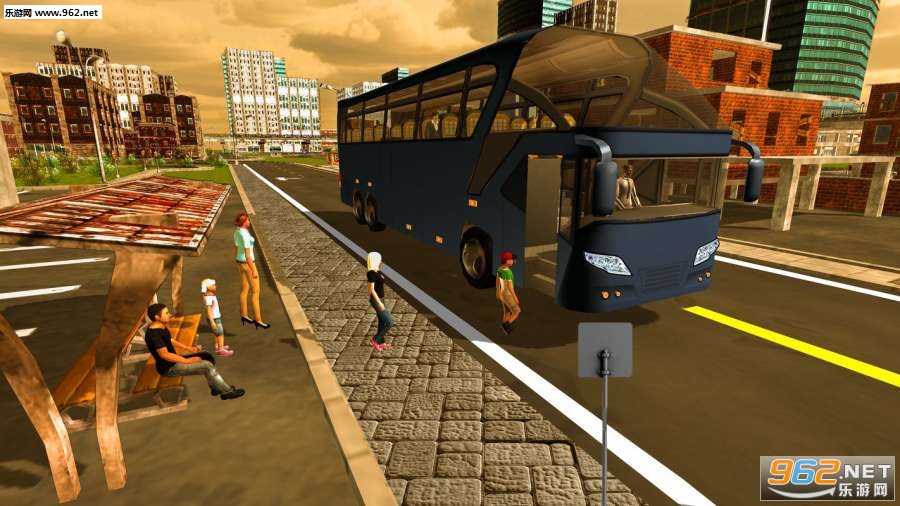 City Coach Bus Simulator 2(���г�;�ͳ�ģ����2��Ϸ)��ͼ1