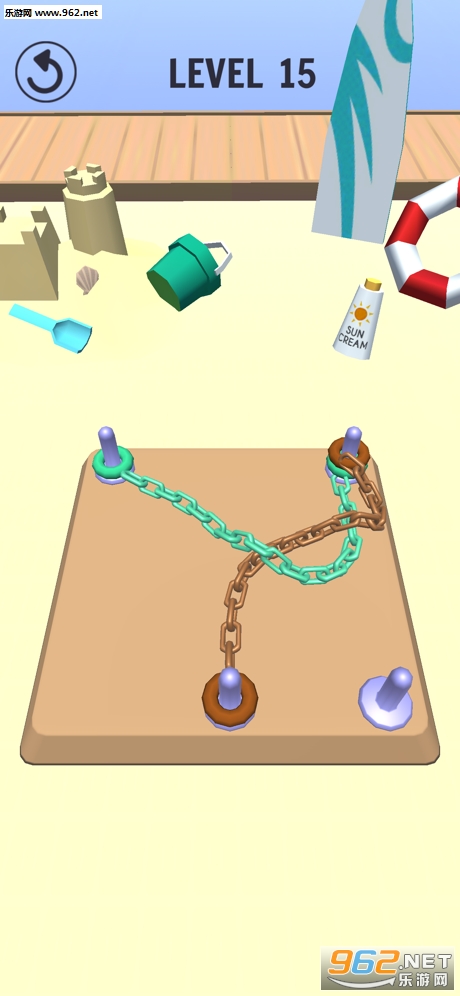 Go Knots 3D(暴走的缠结游戏安卓版)截图3