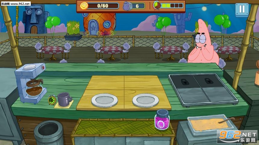 SpongeBob - Krusty Cook Off�ι�з������Ϸ��ͼ1