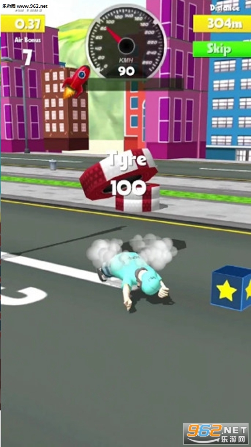 Crazy Stunt 3D(疯狂轮椅特技3D安卓版)截图2