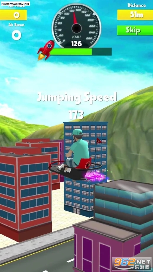 Crazy Stunt 3D(疯狂轮椅特技3D安卓版)截图4