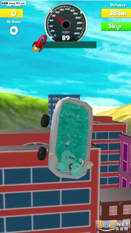 Crazy Stunt 3D(疯狂轮椅特技3D安卓版)截图1