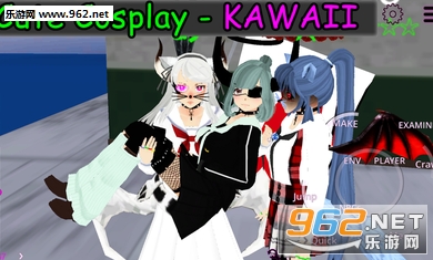 SchoolGirl AI - 3D Multiplayer Sandbox Simulator少女学院AI3D多人沙盒模拟器截图2