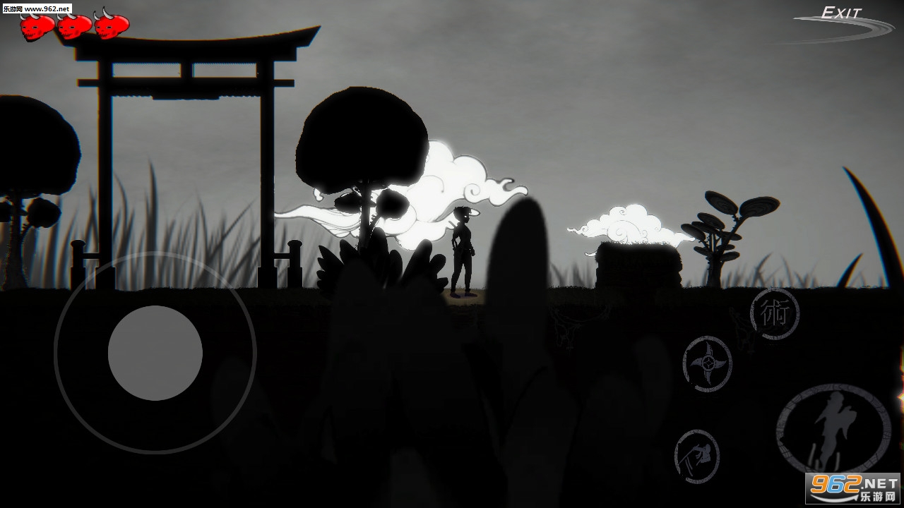 Hanzo Darkness Within���ĵĺڰ���Ϸ��ͼ4