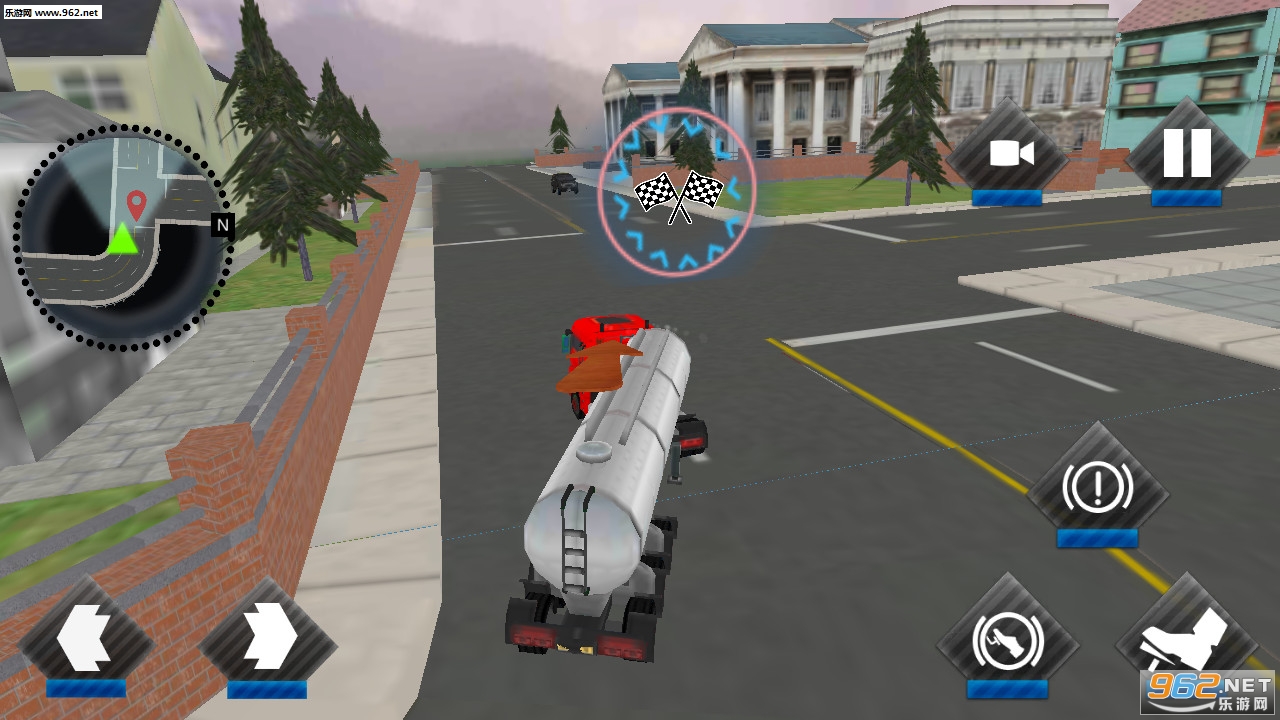 Flying Oil Tanker Transporter Truck Simulator Game(�����͹޿���ģ��)��ͼ0