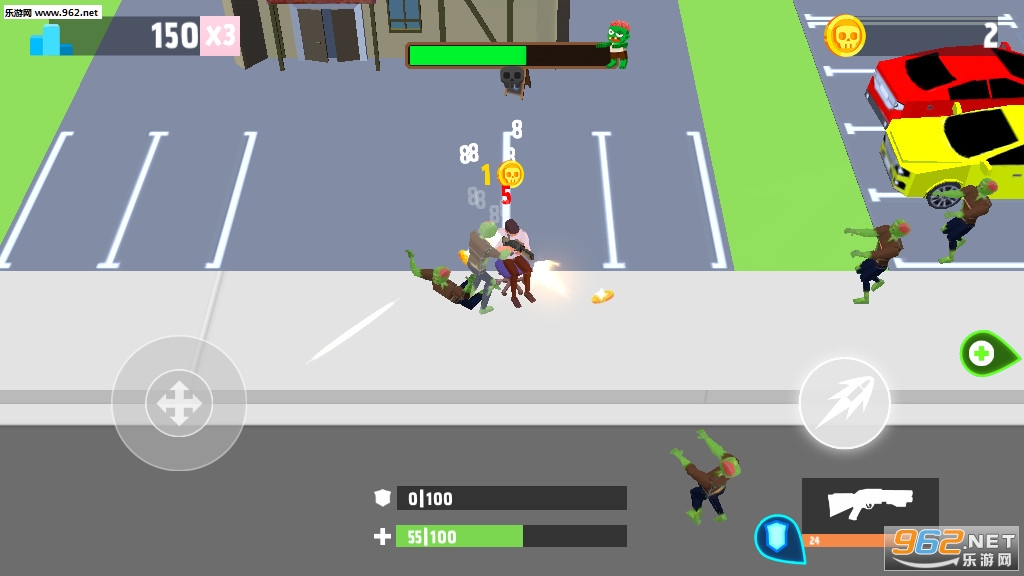 Shooty Wheels(办公椅射击ShootyWheels手游)截图1