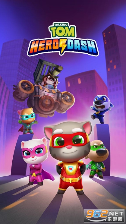 Talking Tom Hero Dash游戏 Talking Tom Hero Dash游戏