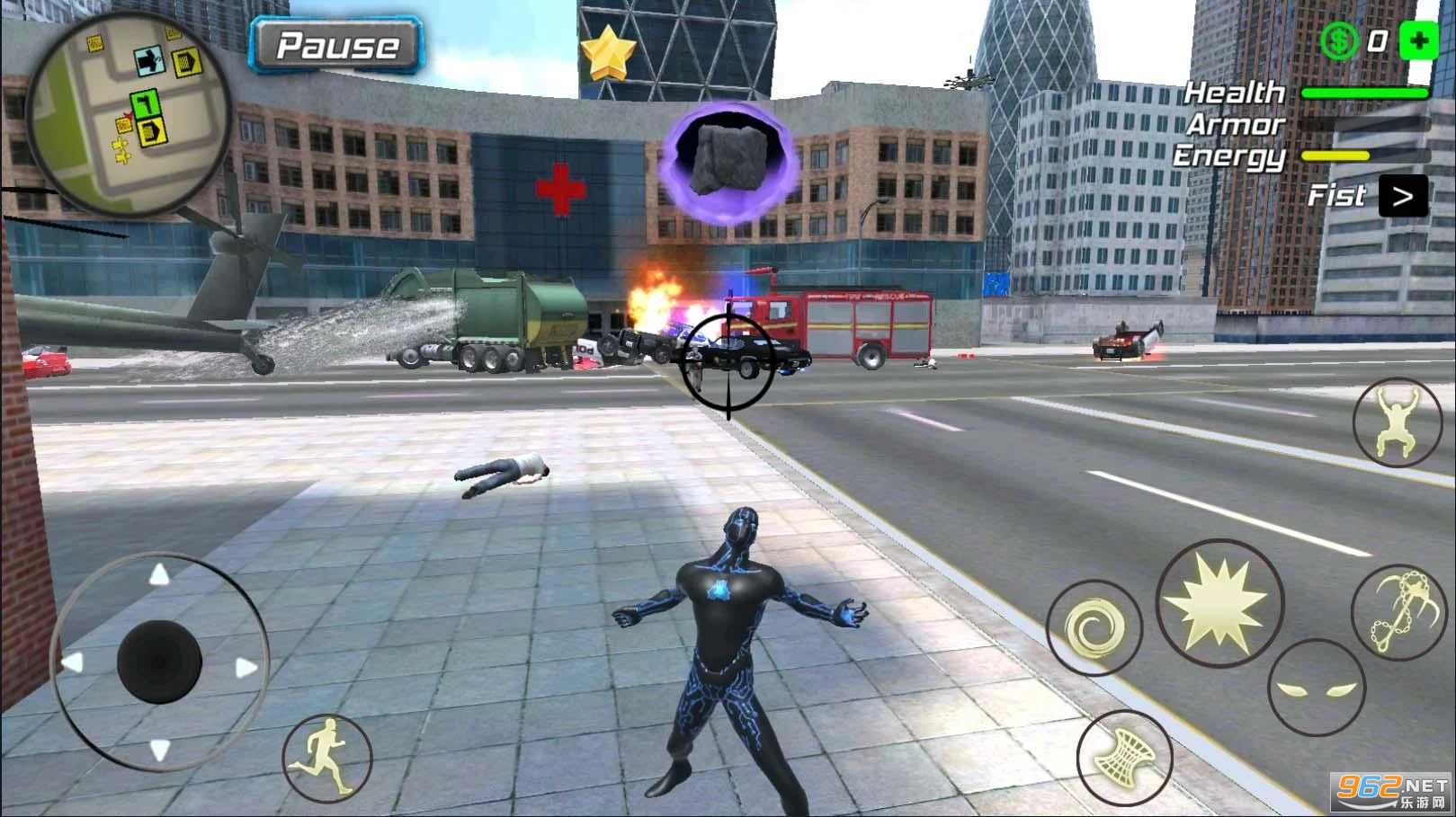 Rope Black Hole Hero Vice Vegas Mafia(�����ڶ�Ӣ������������)v1.0 �����ͼ1
