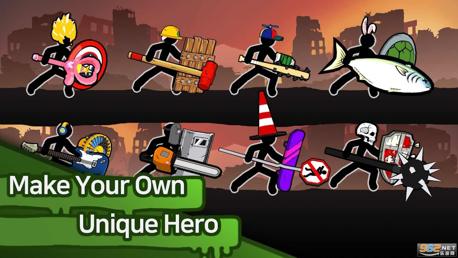 Stickman Z(�����zɥʬ������Ϸ)��ͼ0