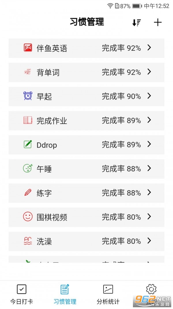 习惯评分app截图1