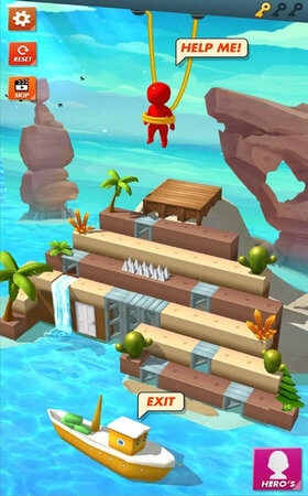 Rope Cut - Rescue Hero(������ԮӢ����Ϸ)v10.2 ���°��ͼ0