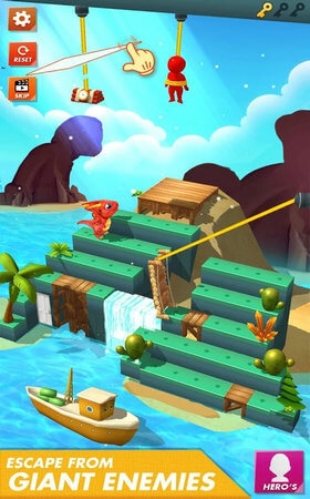 Rope Cut - Rescue Hero(������ԮӢ����Ϸ)v10.2 ���°��ͼ1