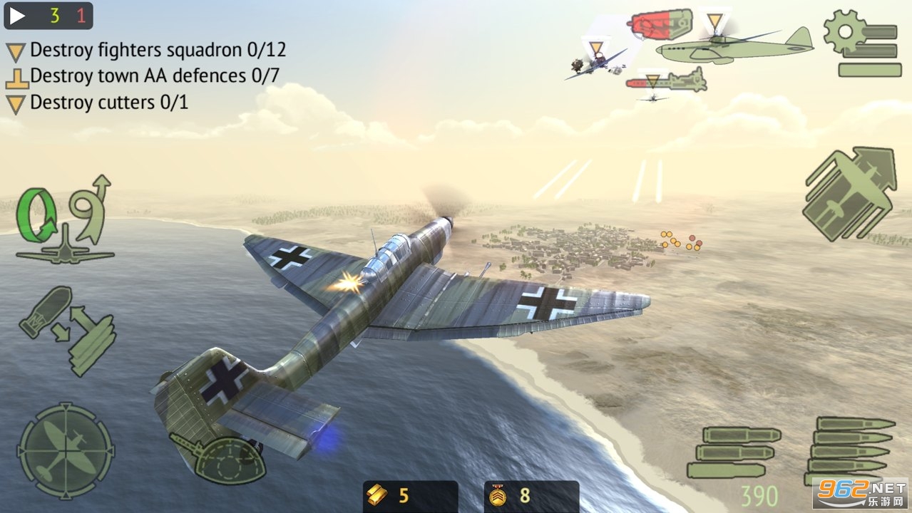 Warplanes: Online Combat(ս���ڶ��������ս������)��ͼ1