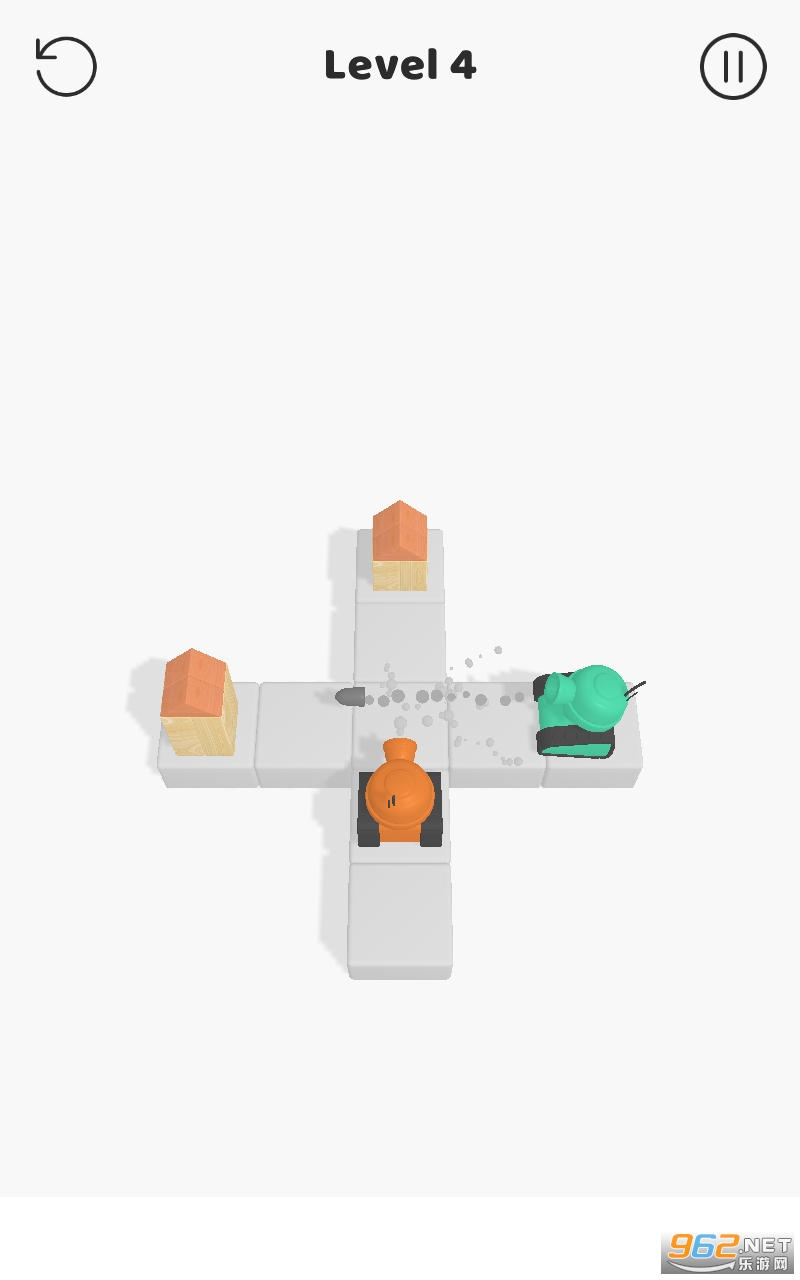 烧脑坦克游戏截图0