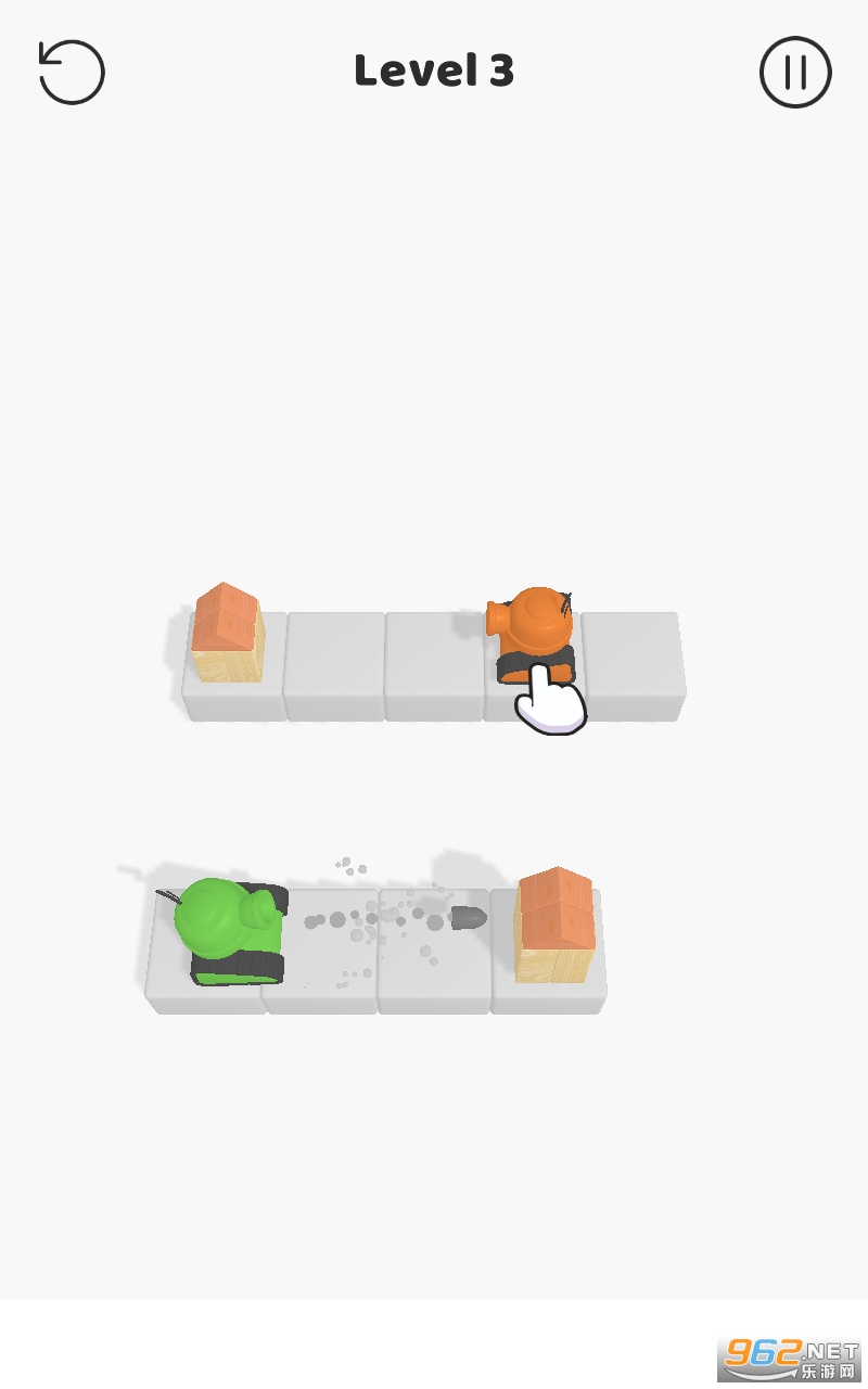 烧脑坦克游戏截图1