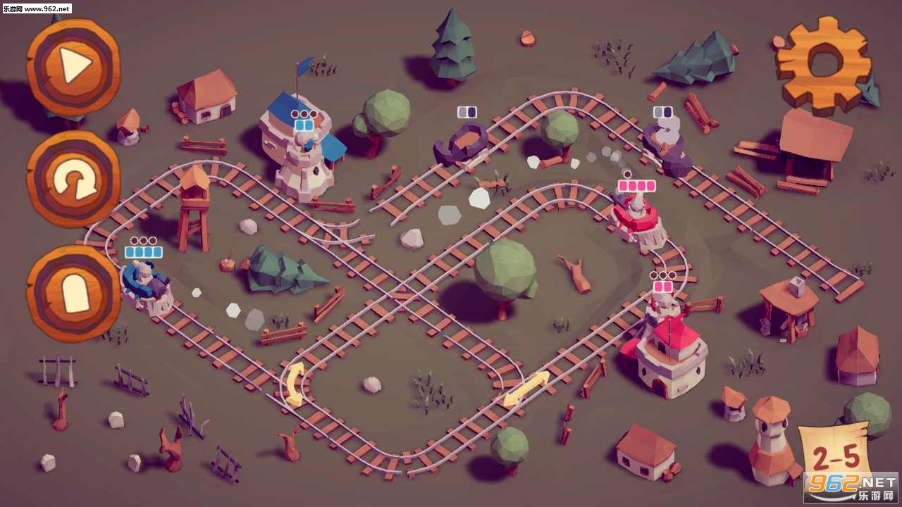 Rail Lords(铁路城堡游戏)截图0