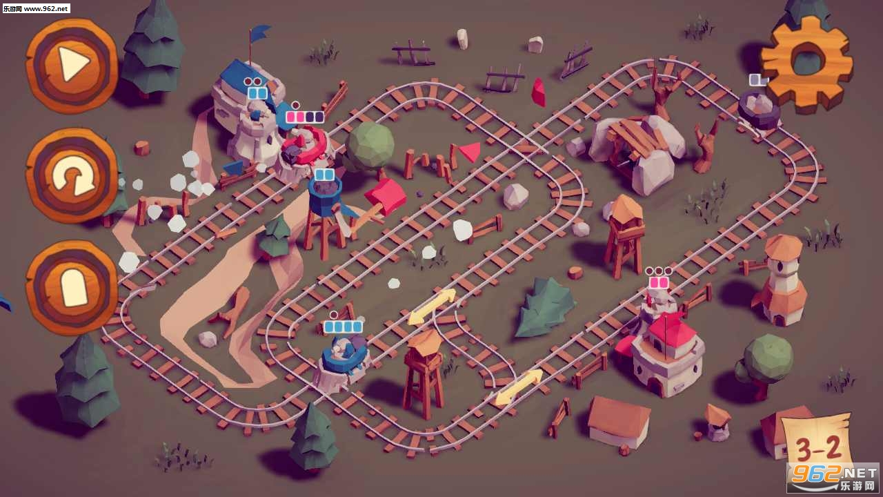 Rail Lords(铁路城堡游戏)截图1