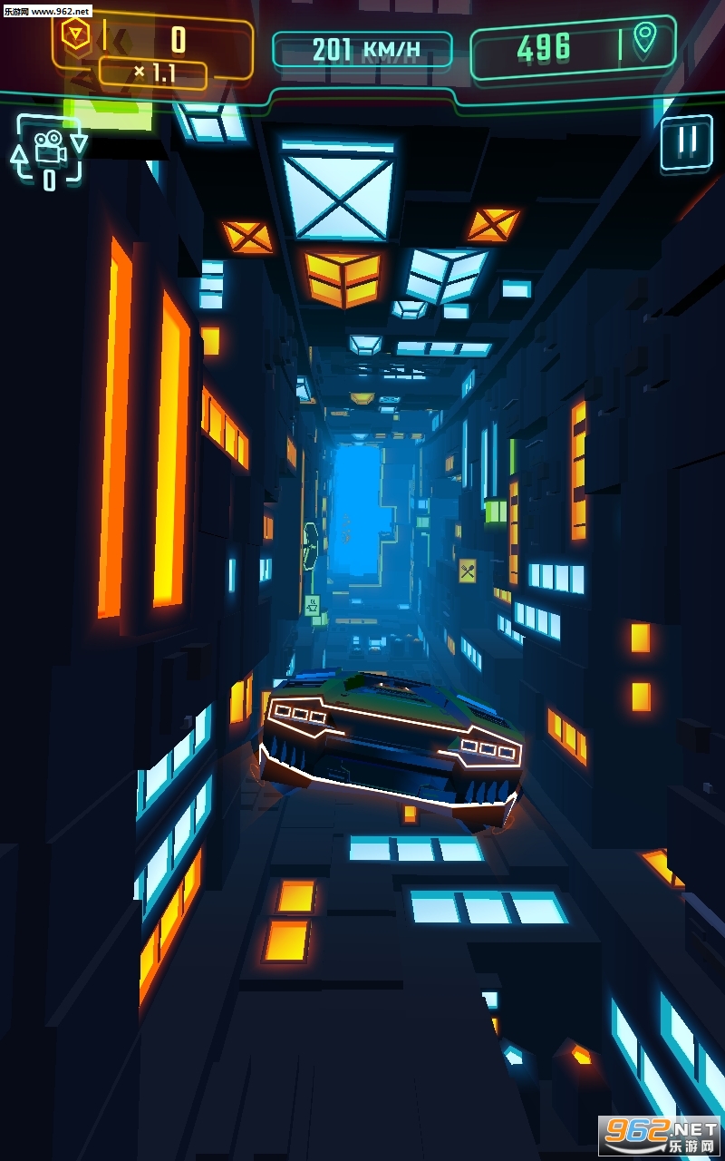Neon Flytron(霓虹飞车手游)截图2