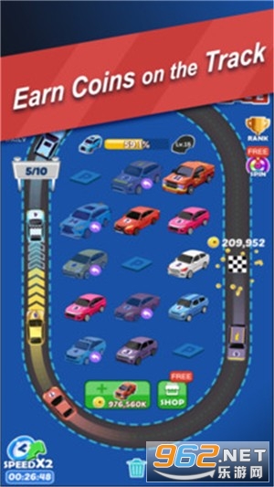 Racing Car Merge(�ռ������ϲ������)v1.0׬Ǯ���ͼ1