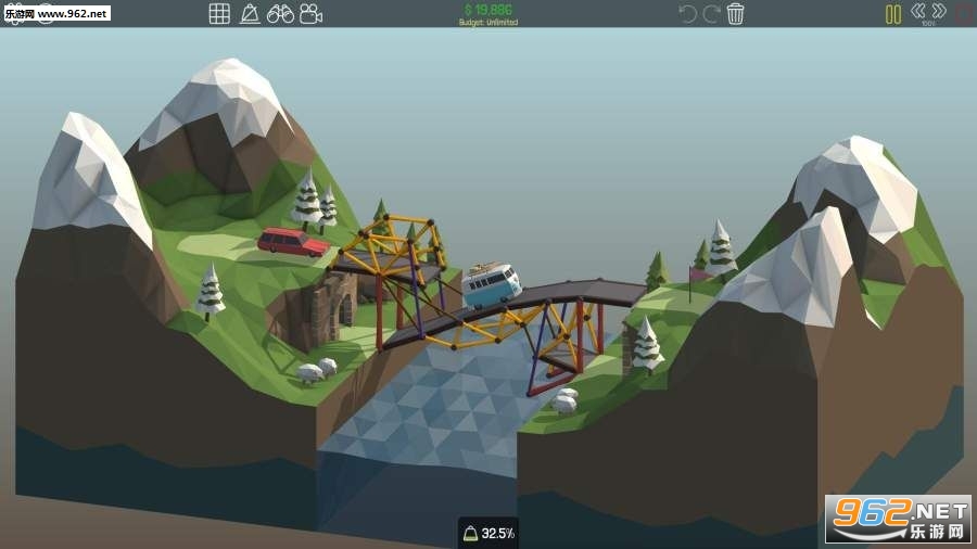 Poly Bridge(������Ϸ�ֻ���)v1.2.2 �ƽ���ͼ2