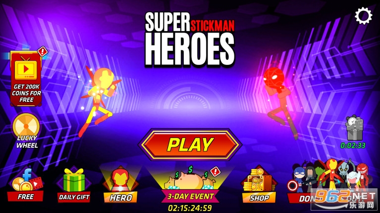 ���������Ӣ��ս��(Supreme Spider Stickman Warriors)��ͼ0