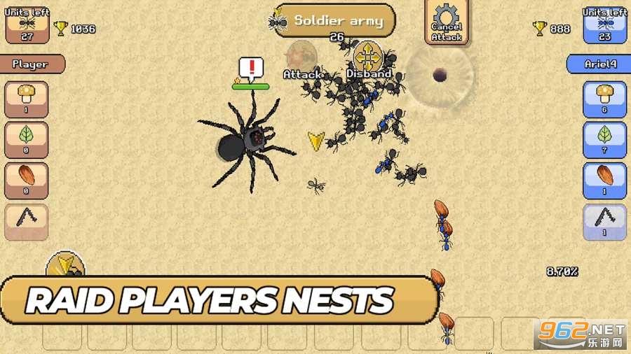Pocket Ants(�ڴ�����ģ����)v0.017 �������ͼ0
