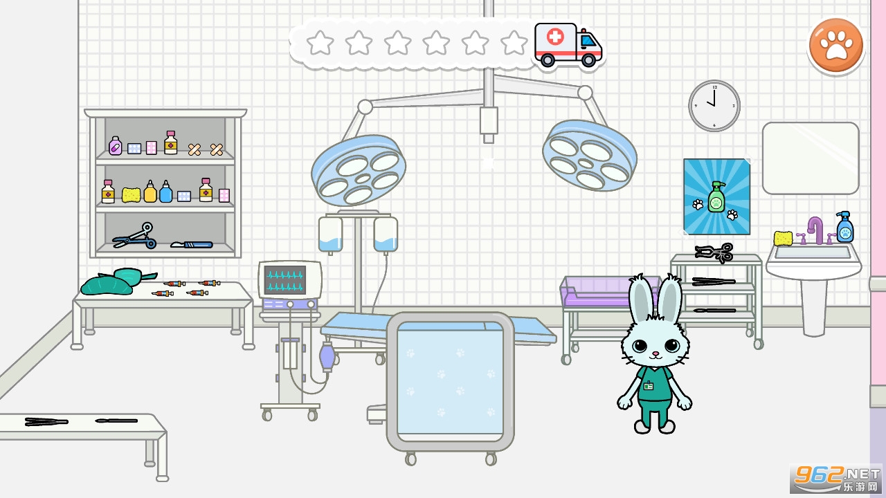 Yasa Pets Hospital(我的城市宠物店游戏)截图0