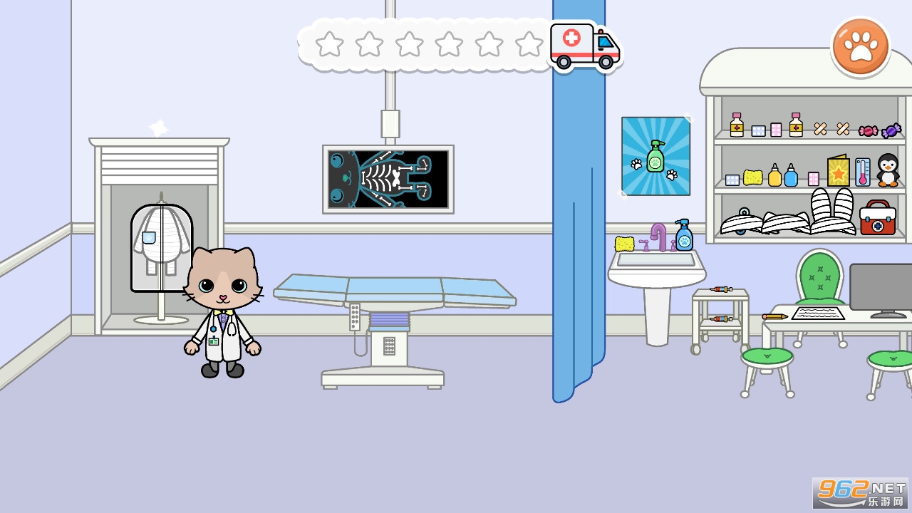 Yasa Pets Hospital(我的城市宠物店游戏)截图3