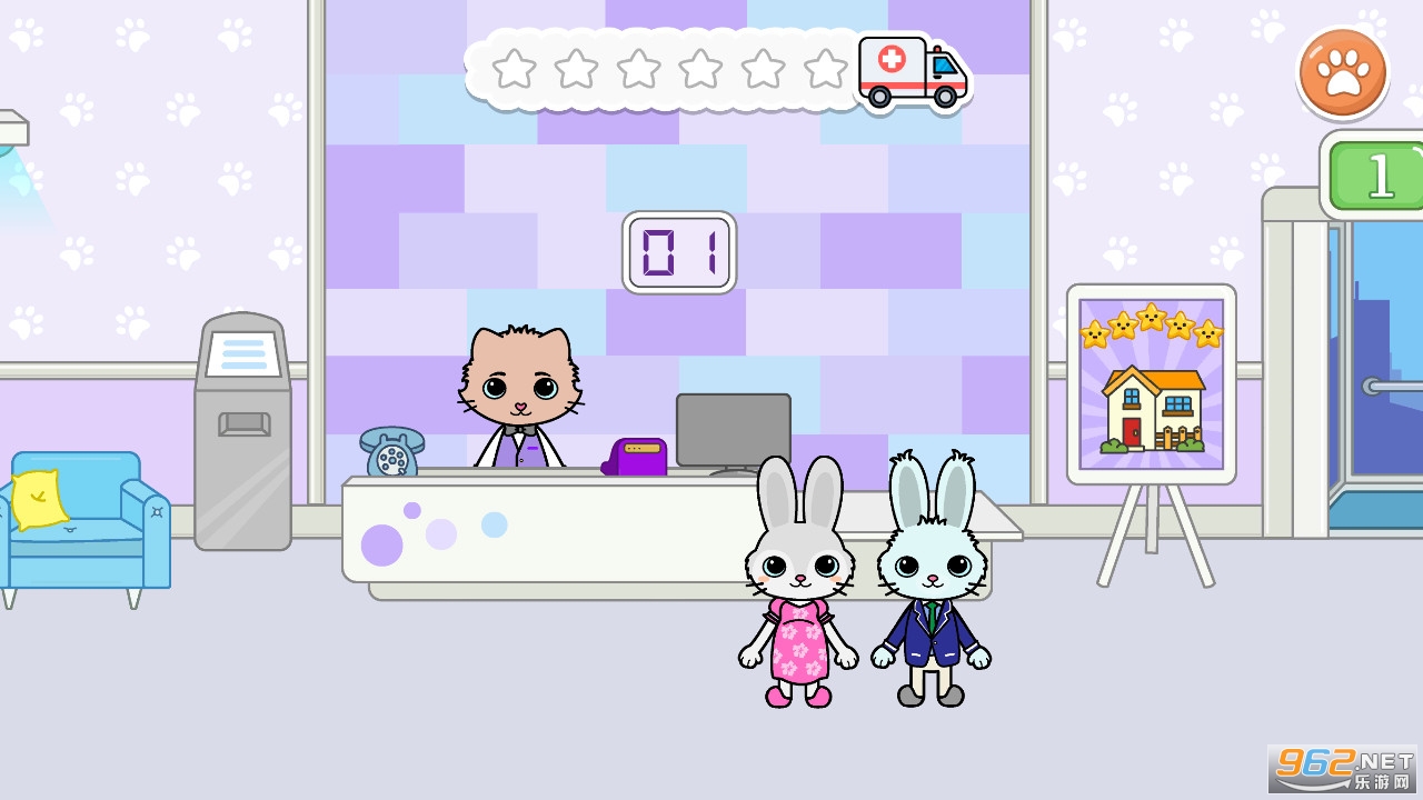 Yasa Pets Hospital(我的城市宠物店游戏)截图5