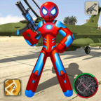 ��������֩����������ʯ��Ұ�(Iron Spider Stickman)
