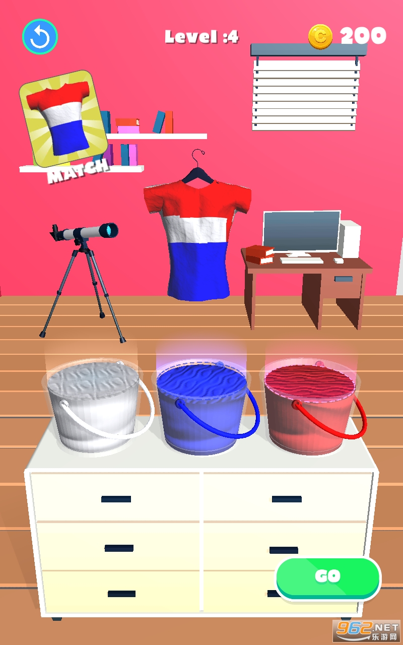 Tie Dye Master 3D(��Ⱦ��ʦ3D��Ϸ)v0.1 ��׿���ͼ0