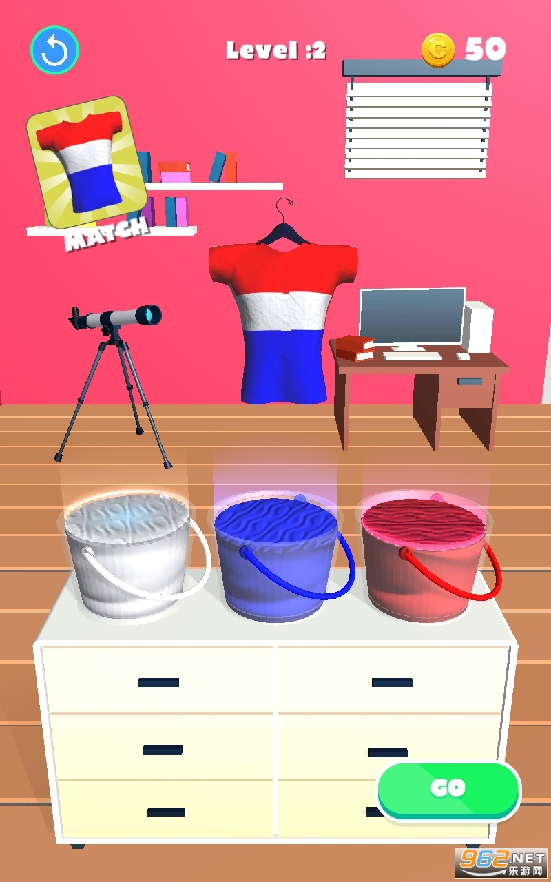 Tie Dye Master 3D(��Ⱦ��ʦ3D)v0.1 ��׿���ͼ1