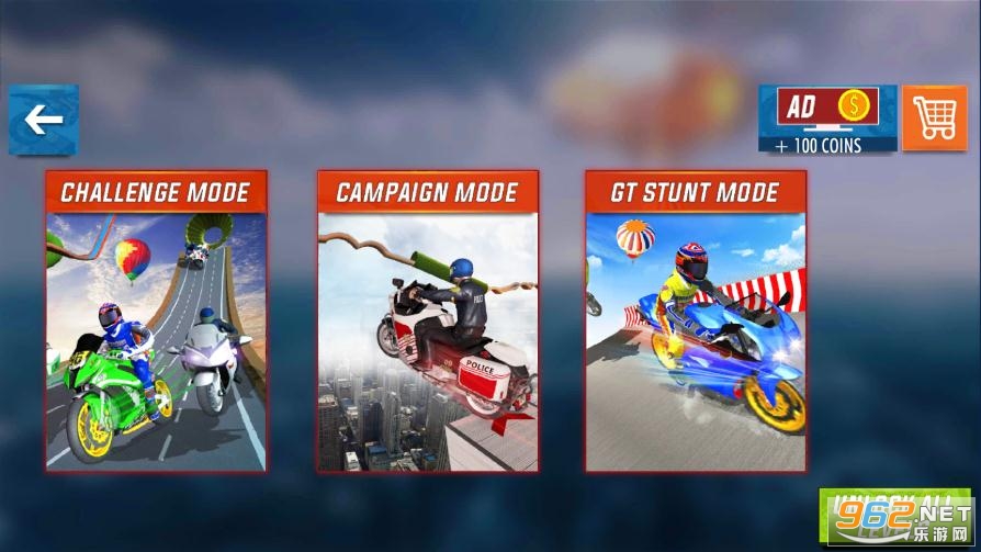 ��������б���ؼ���ȥ����(Police Bike Mega Ramp Stunts)��ͼ3