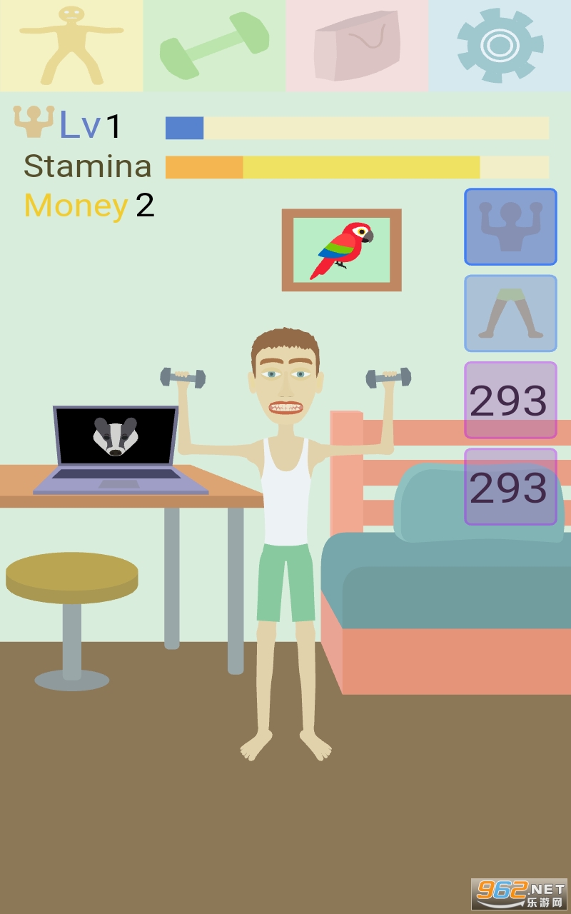 Muscle clicker 2(肌肉点击器2游戏)截图2