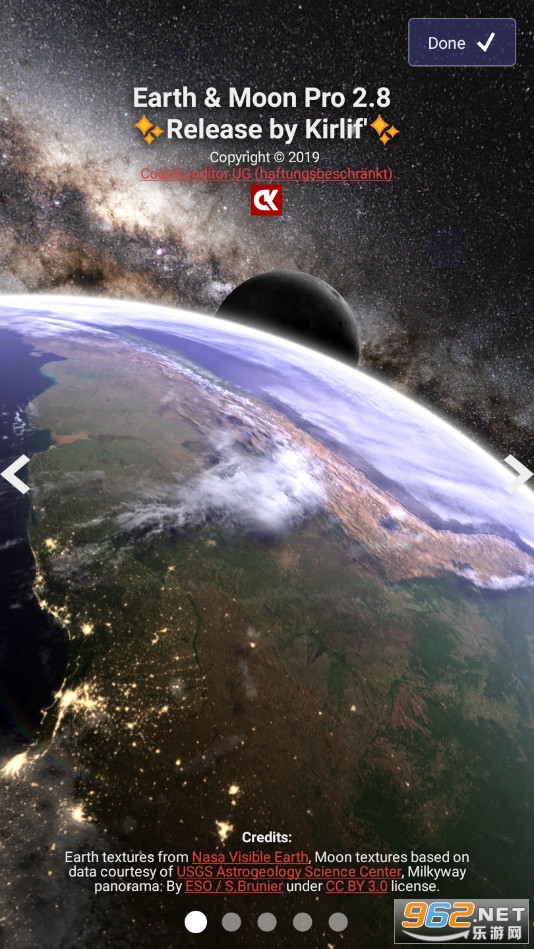 Earth & Moon Pro3D����̬��ֽappv2.8 (EarthMoonPro)��ͼ0