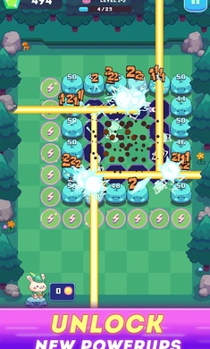 ���ӵ�(Rabbit Island - Brick Crusher Blast)��Ϸ��ͼ0