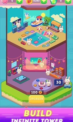 ���ӵ�(Rabbit Island - Brick Crusher Blast)��Ϸ��ͼ1