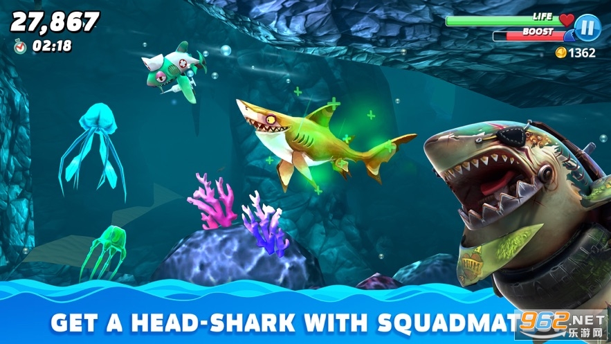 Hungry Shark������������ʷ������޸��ƽ��4.0.0�汾v4.0.0 �޸����ƽ���ͼ4
