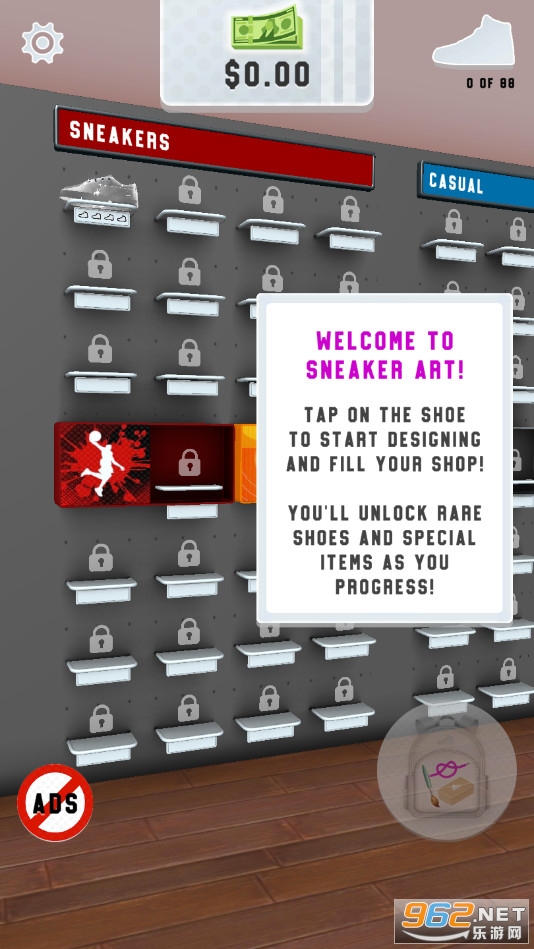 Sneaker Art(�˶�Ь������Ϸ)v1.3.00 (Sneaker Art)��ͼ0