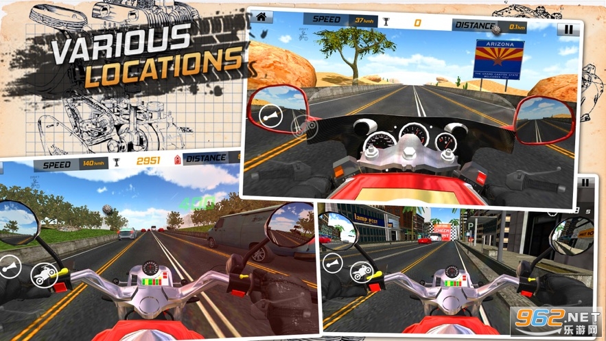 ��ͨ��ʿ��·�����İ�(Traffic Rider Highway Race)��ͼ3
