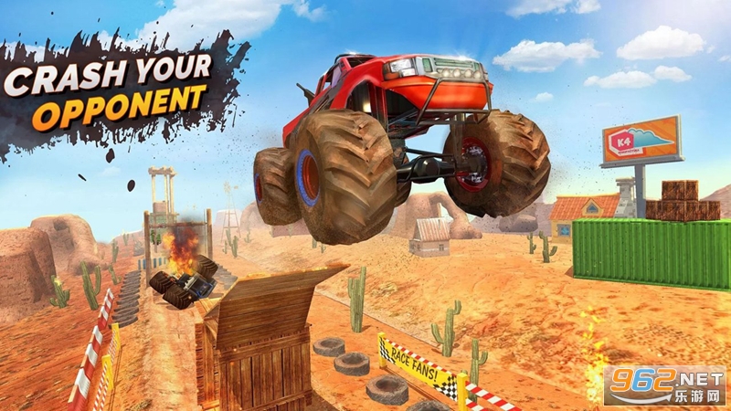Monster Truck OffRoad Racing Stunts(���￨��ԽҰ�����°�)v1.9 ��Ѱ��ͼ3